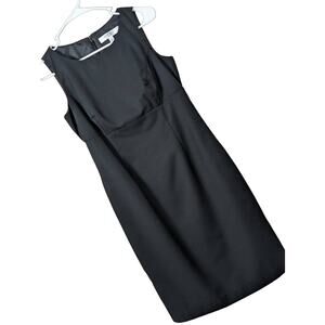 NINE WEST! BEAUTIFUL "LITTLE BLACK DRESS", BLACK, TAILORED! SZ 2